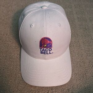 White Taco Bell Hat